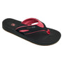 Ladies carbon flip flops with cushioned sole and grip, perfect for dock, beach, and summer wear