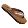 High Tide Kids Rose Gold Sea Side Flip Flops with EVA insole & rubber outsole