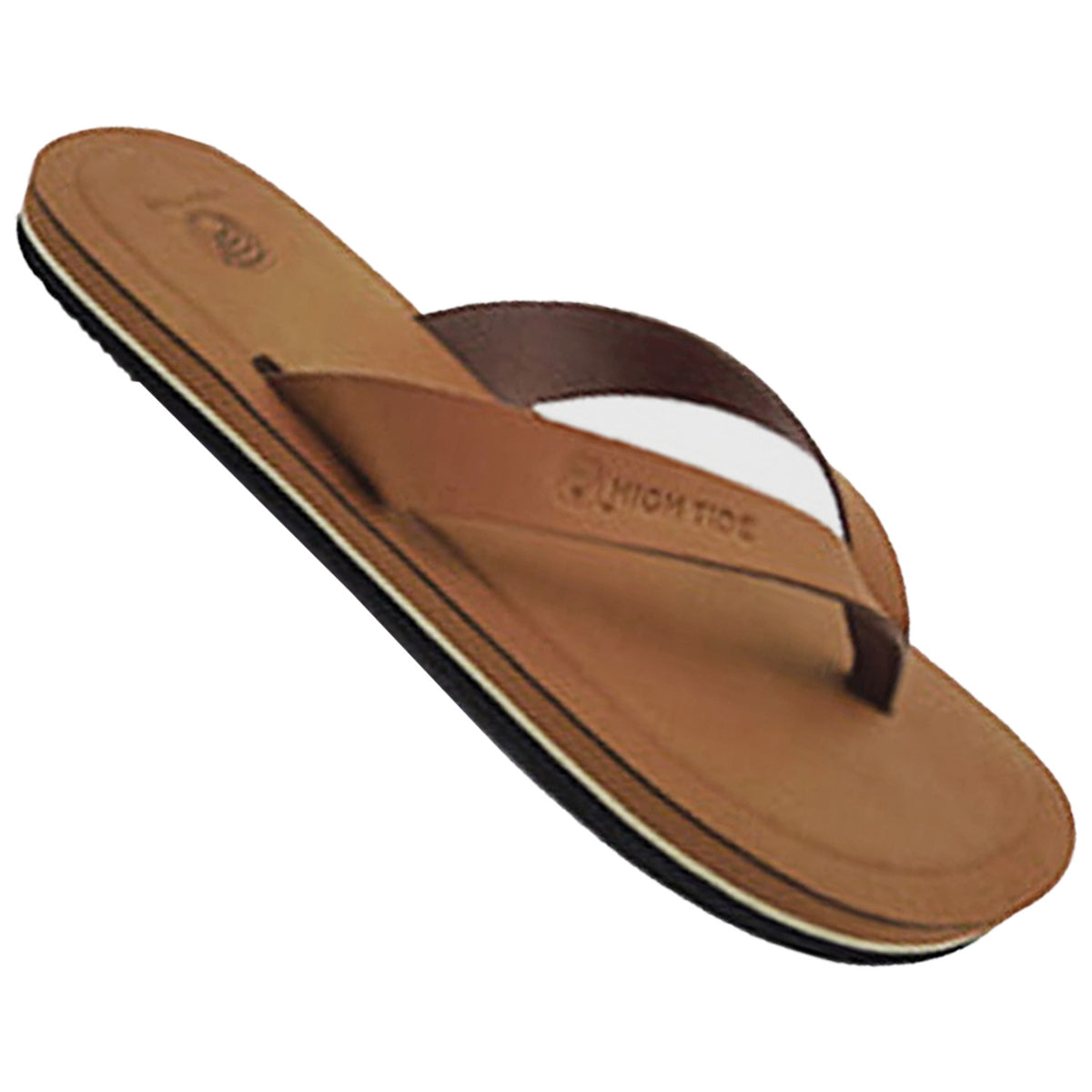 High tide tan‎ leather flip flops mens Sandals Mens Sandals, Leather Flip Flops Men, Greek Sandals, Summer  main image 4