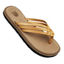 High Tide Ladies Super Soft Criss Cross Flip Flops – comfy summer footwear with stylish support