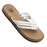 High Tide Ladies Super Soft Criss Cross Flip Flops – comfy summer footwear with stylish support