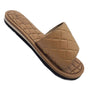 High Tide Ladies Quilted Slides with comfy EVA insole and rubber sole, for summer casual