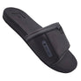 High Tide Men Payton Black Slides with EVA insole and rubber sole, for beach & summer