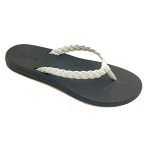 High Tide Carbon Lillian Braid sandal with woven strap detail and cushioned footbed for daily comfort