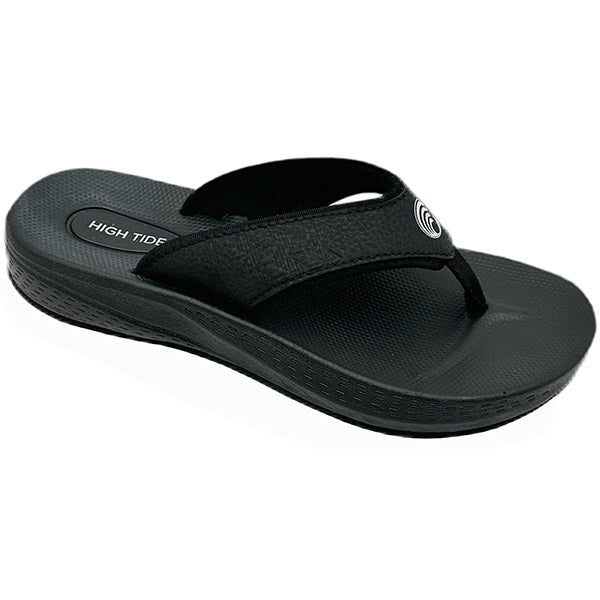 High Tide Ladies Carbon Verde flip flops with contoured footbed and eco-friendly style for comfort