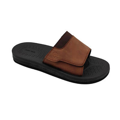 High Tide Redondo Men’s Slides with cushioned footbed and soft strap for relaxed everyday comfort