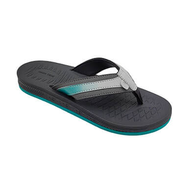 High Tide Redondo Sport Men’s Flip Flops with cushioned sole and grippy outsole for active wear