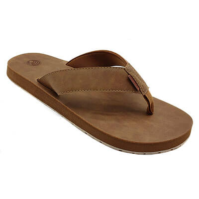 High Tide Rio Men’s Flip Flops with cushioned footbed and vibrant design for summer comfort