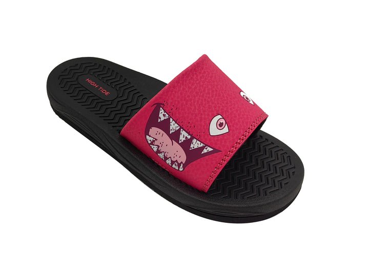 High Tide Shark Kids Slide with soft footbed and fun shark design for comfort and all-day play