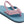 High Tide Zig Zag Comfort Toddler Flip Flops with cushioned sole and heel strap for secure wear
