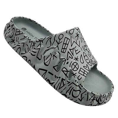yeezy slides graffiti